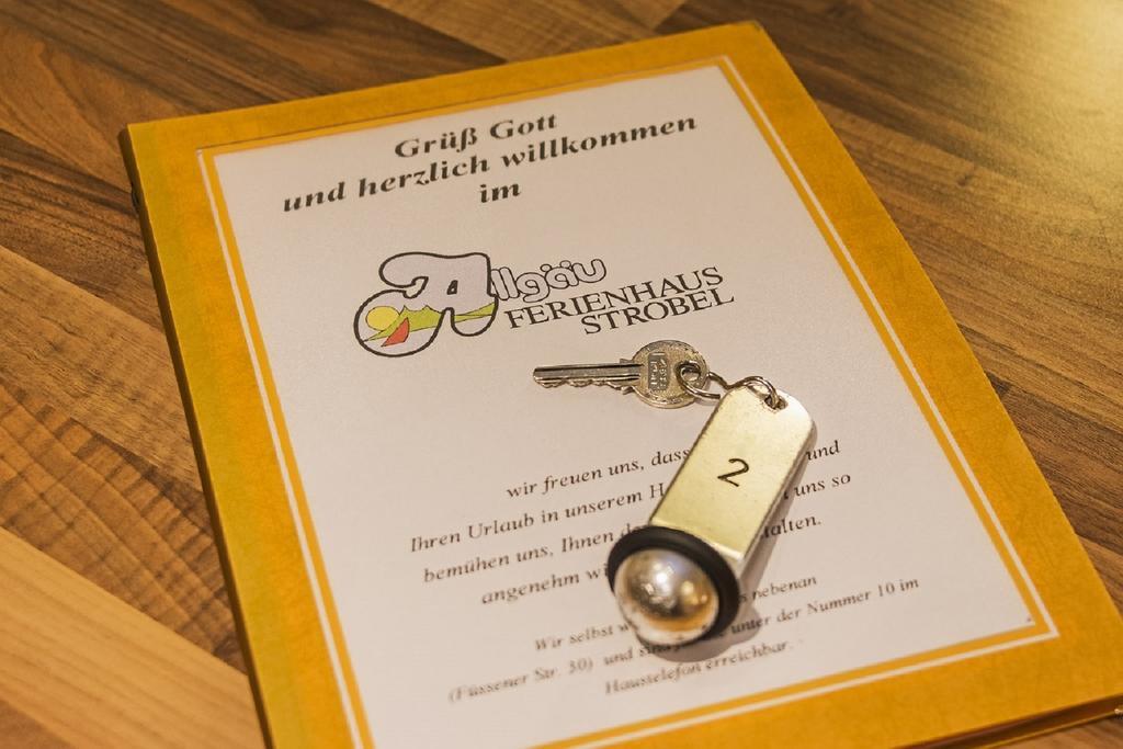 Allgaeu Ferienhaus Strobel Rosshaupten Phòng bức ảnh